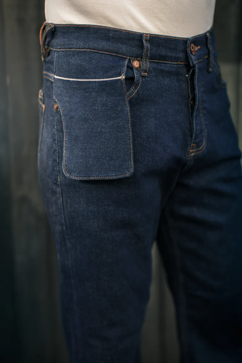 Cutter 13.5oz Indigo Selvedge Denim Jeans - Image 3
