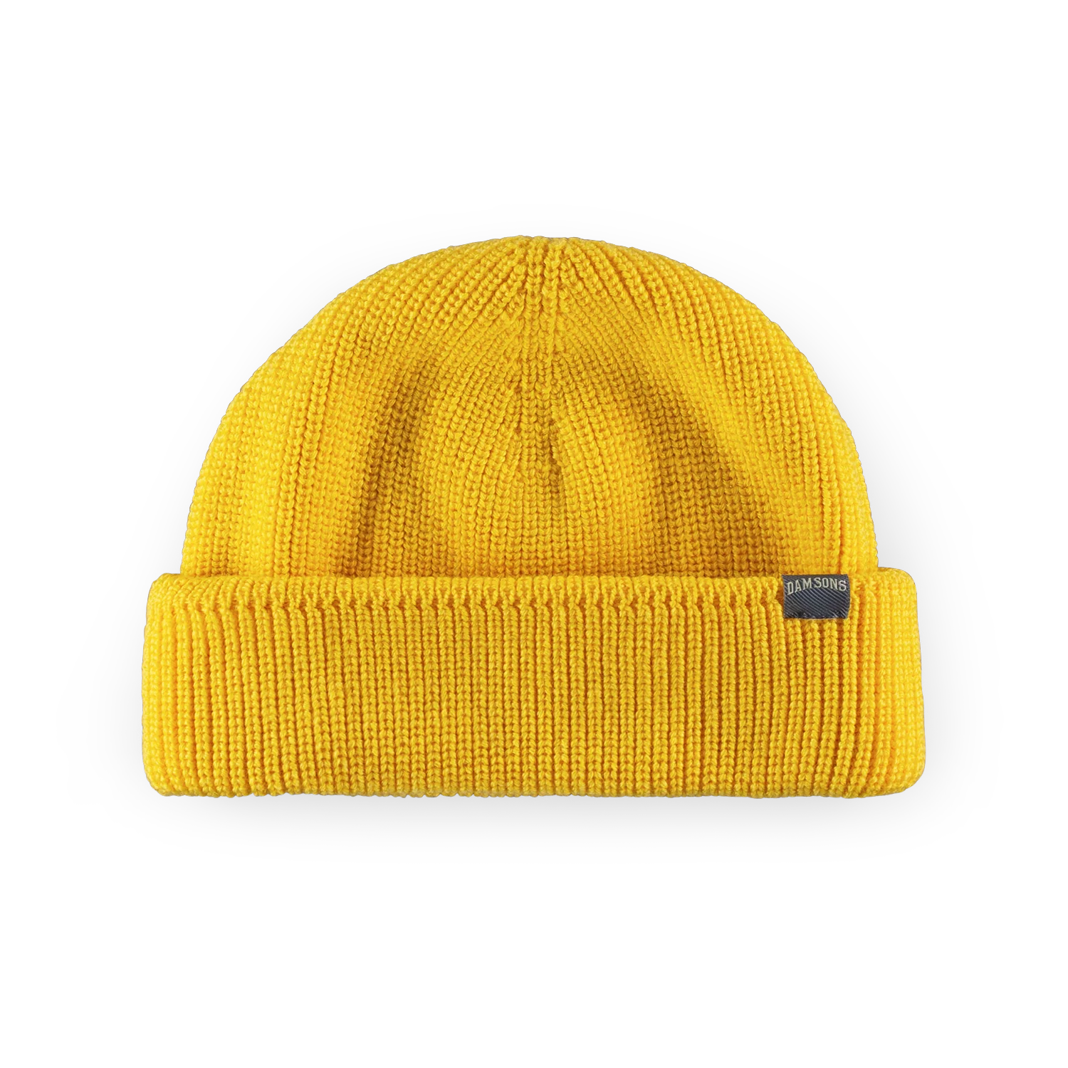 Damsons Merino Beanie Sun Yellow - Image 5