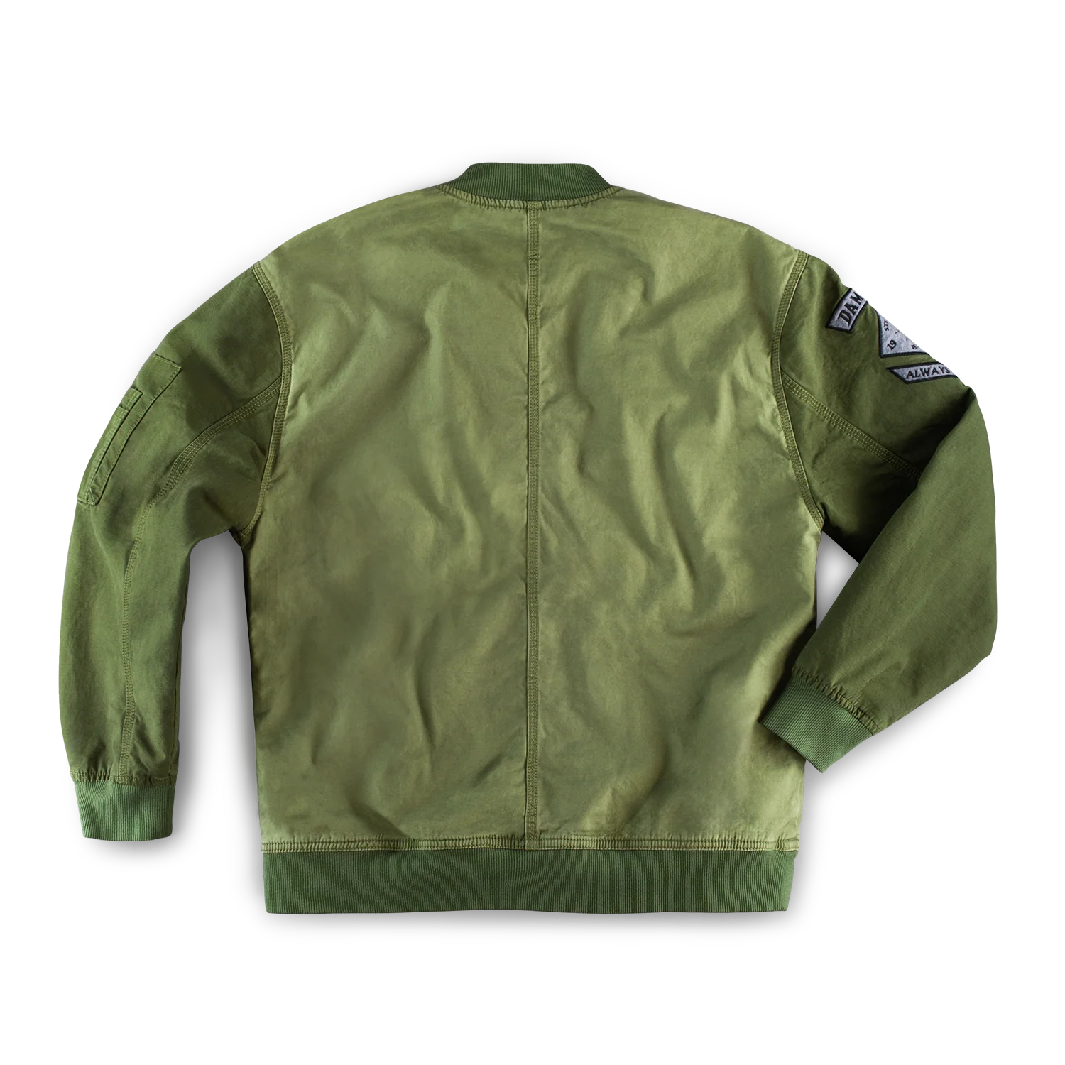 Damsons Cali Bomber Jacket Army Green - Image 12