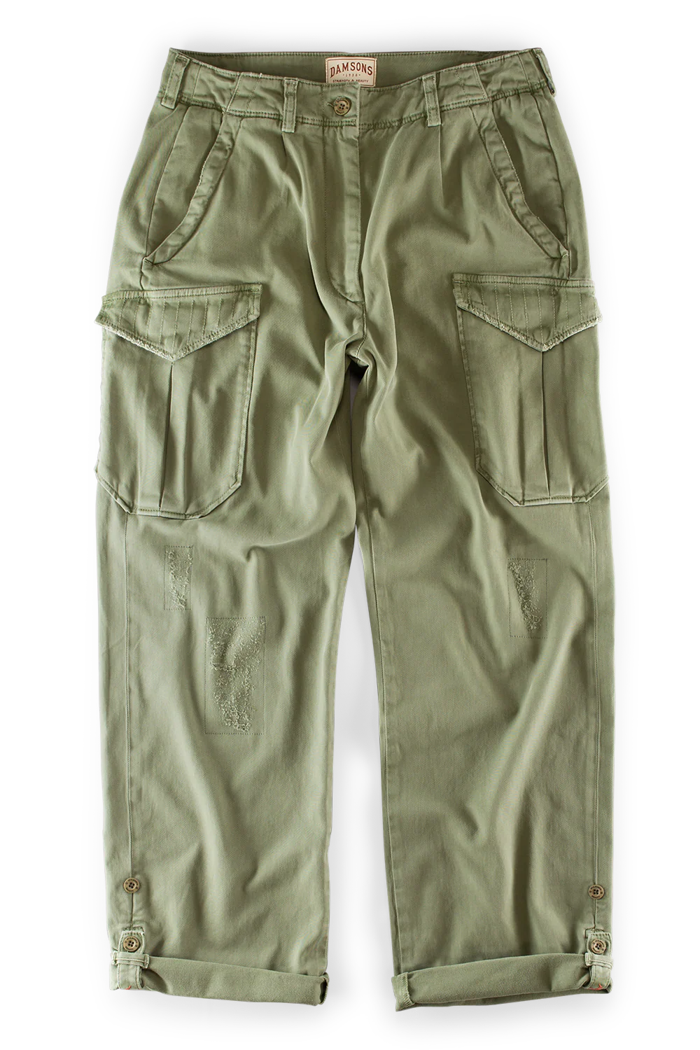 Damsons Combat Trousers Army Green - Image 12