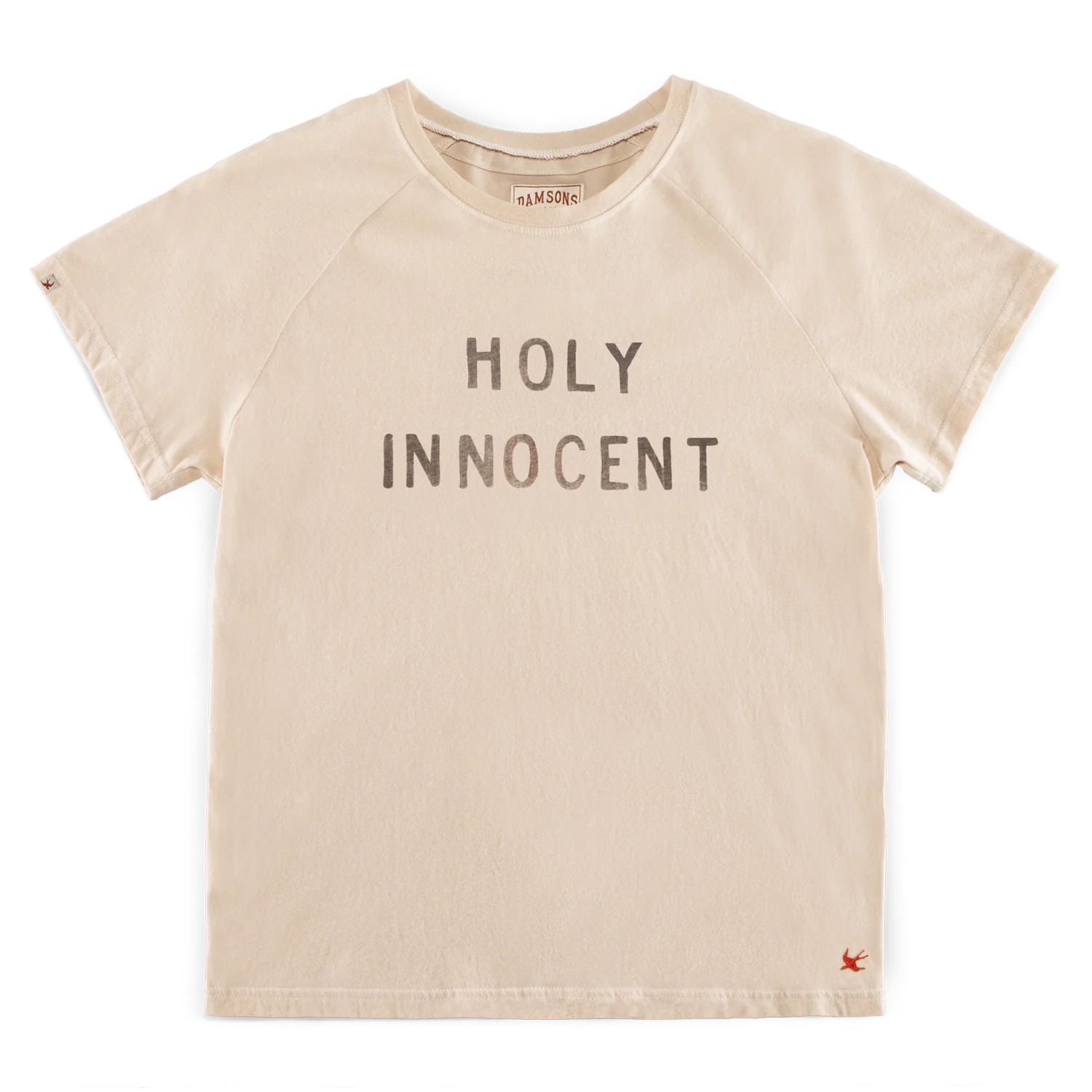 Damsons Innocent Relaxed T-Shirt Griege - Image 7