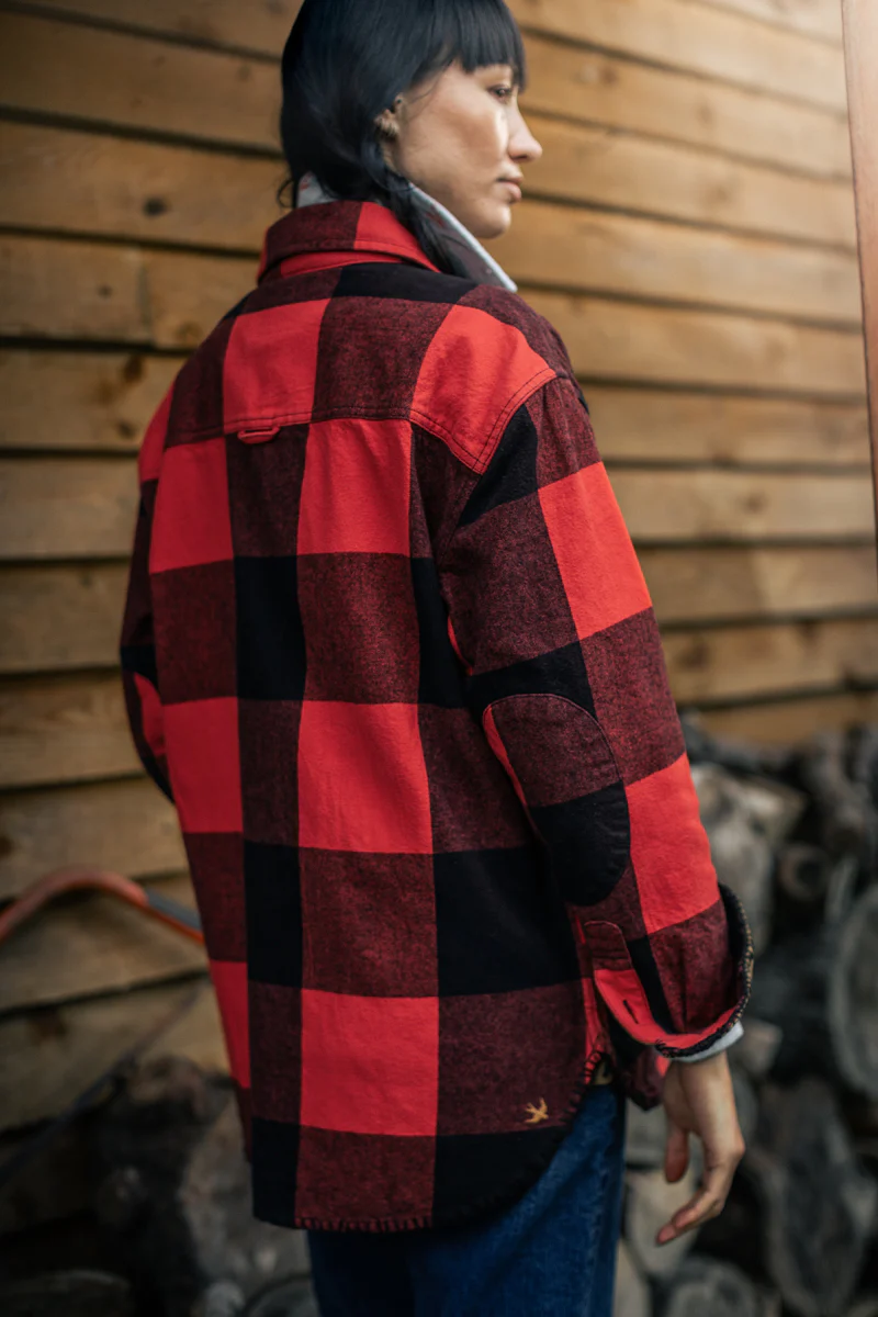 Damsons Lumberjill Shirt Red - Image 3