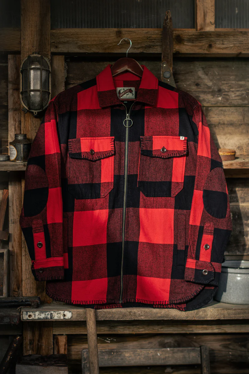 Damsons Lumberjill Shirt Red - Image 6