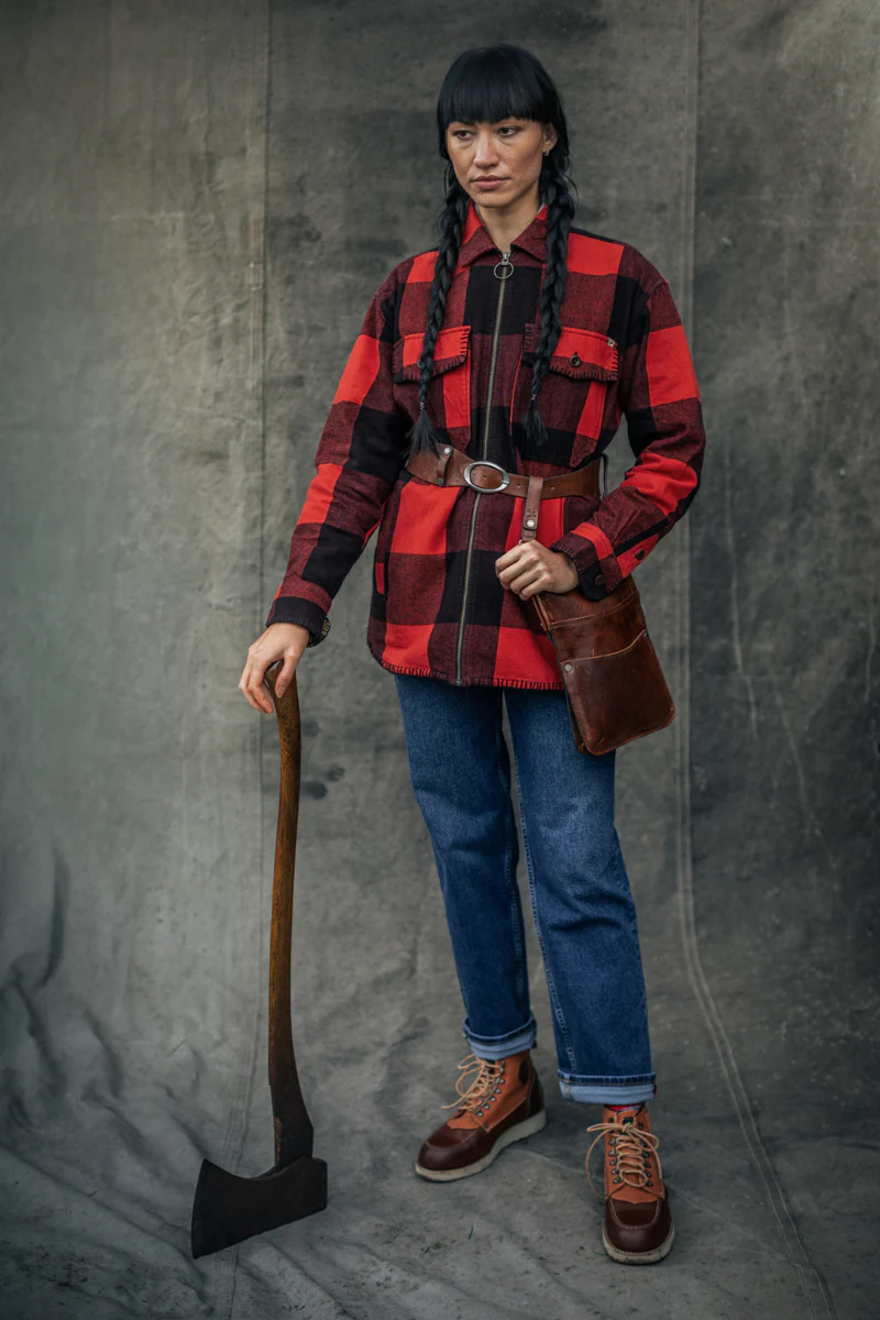 Damsons Lumberjill Shirt Red - Image 7