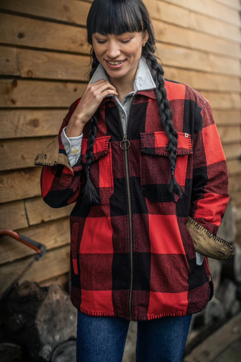 Damsons Lumberjill Shirt Red - Image 8