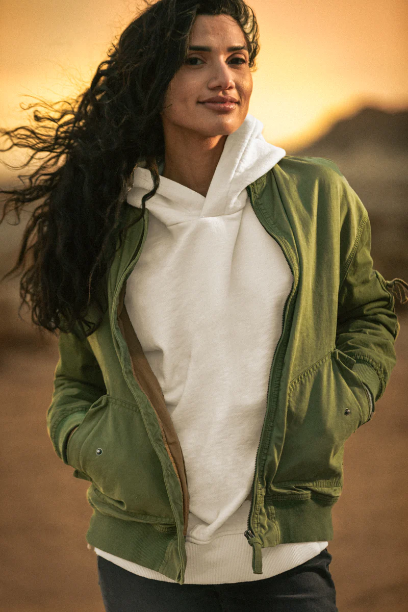 Damsons Relaxed Hoodie Raw - Image 3