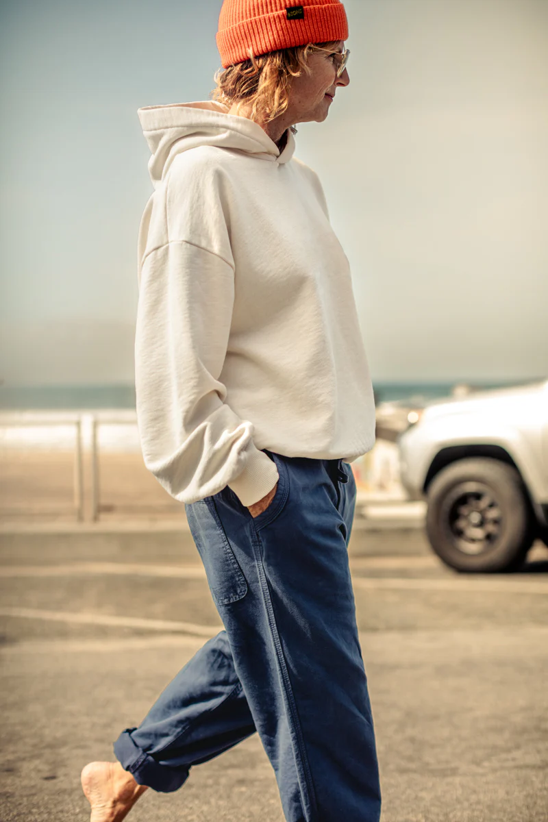 Damsons Relaxed Hoodie Raw - Image 6