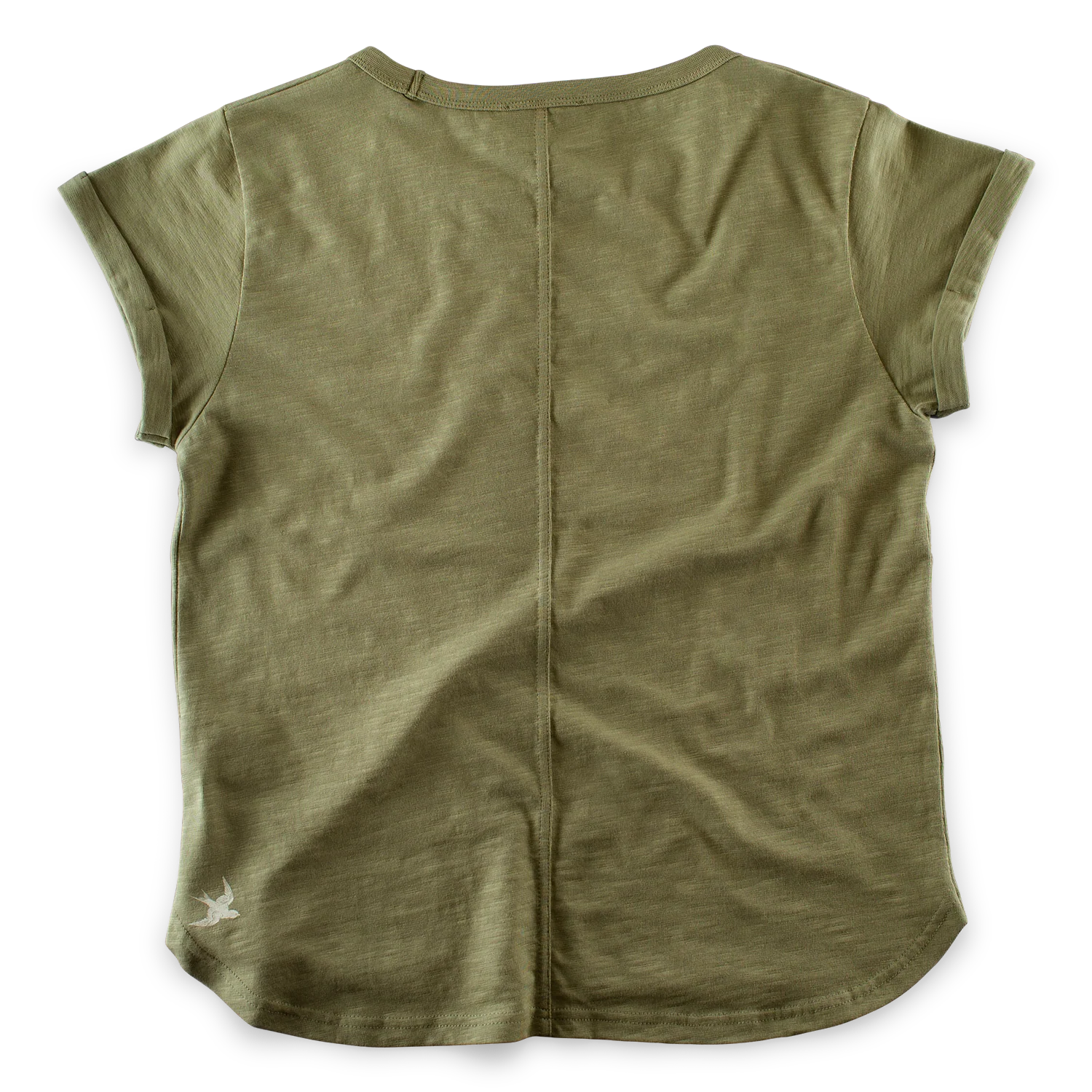 Damsons Rock T-Shirt Army Green - Image 10