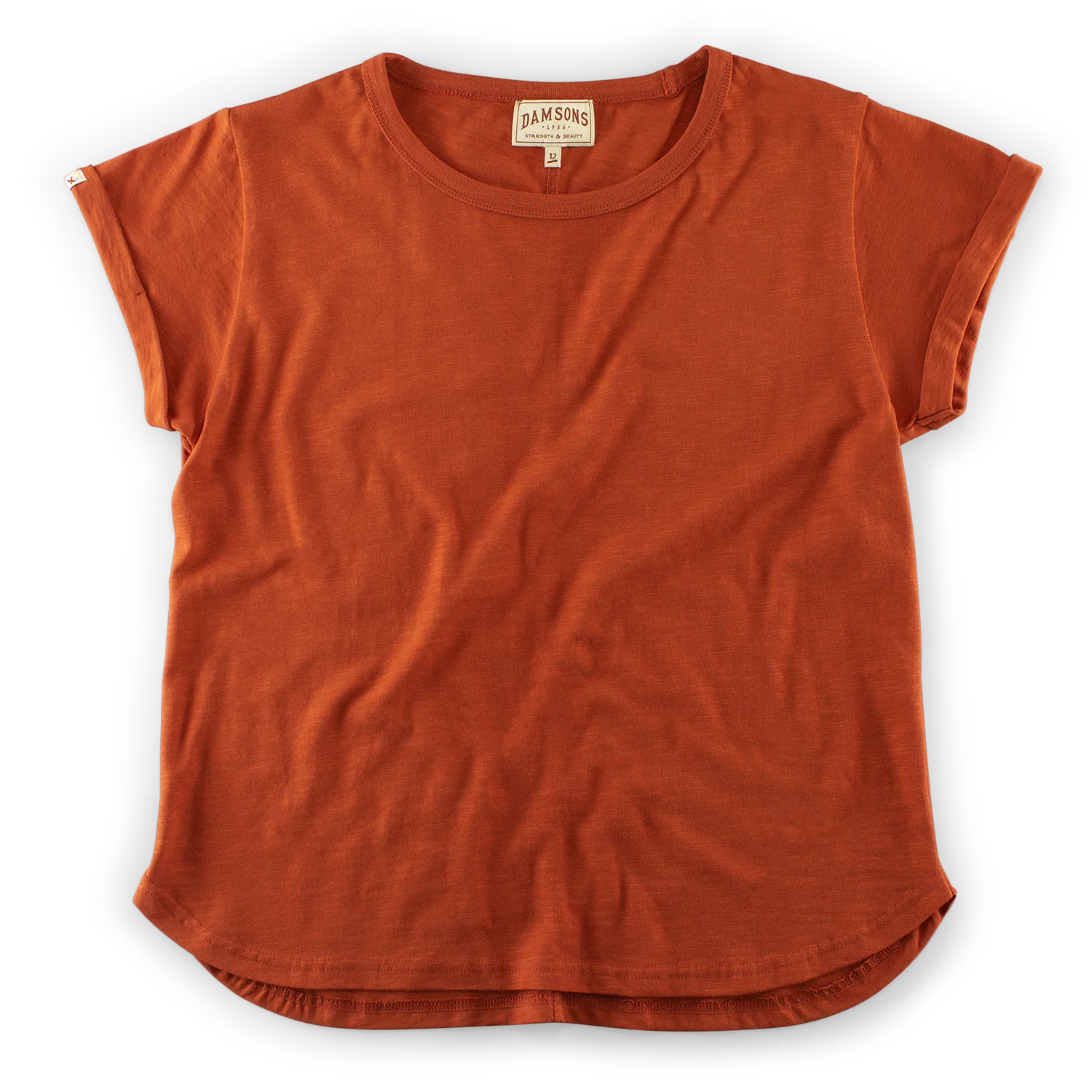 Damsons Rock T-Shirt Vintage Red - Image 5