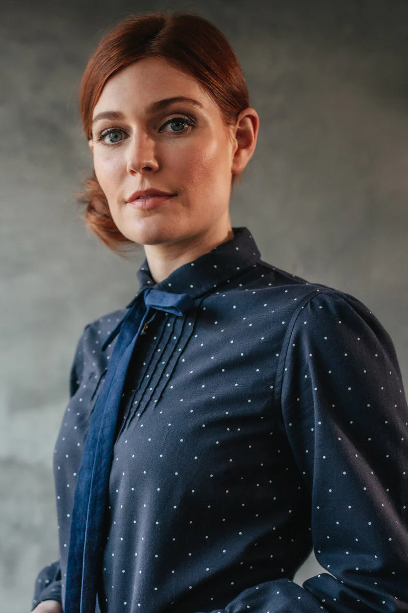 Damsons Western Bowtie Indigo - Image 2