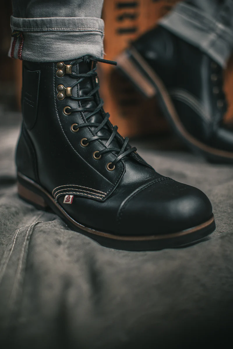 &SONS The Drover Boot Black - Image 3