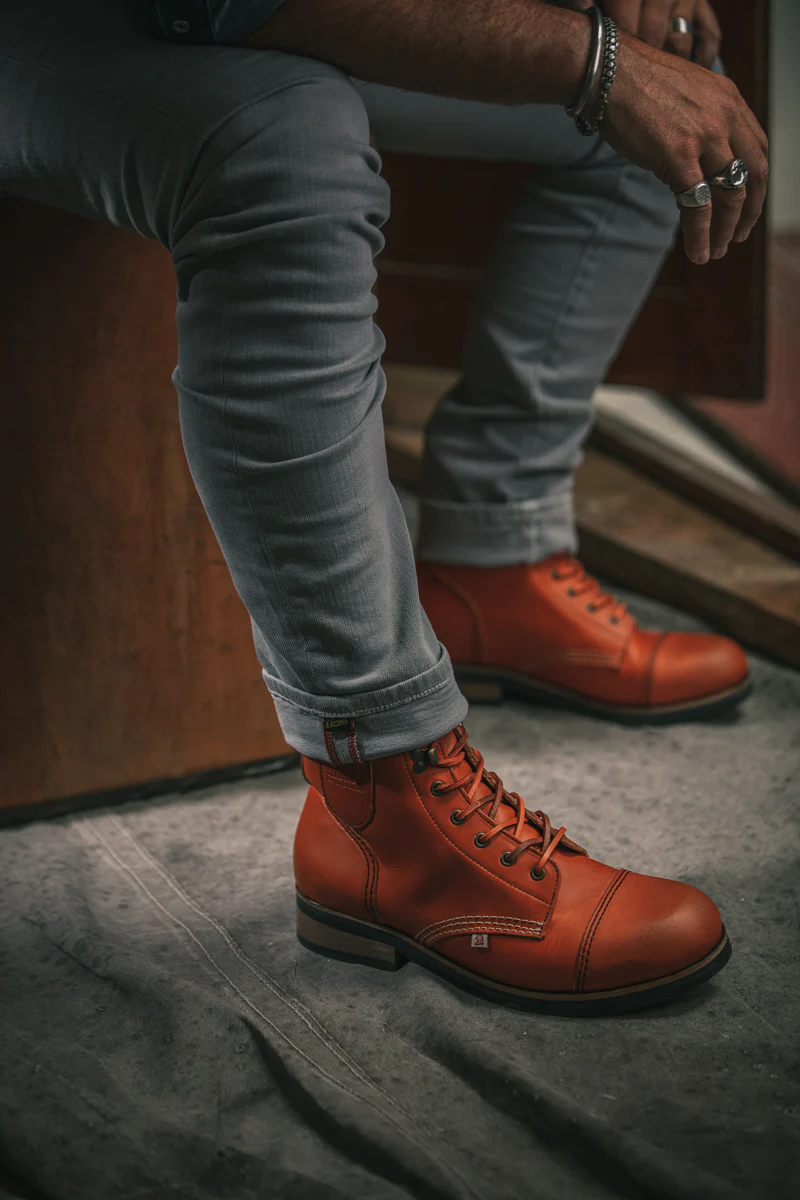&SONS The Drover Boot Tan - Image 3