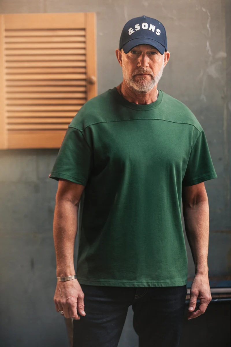 Boxer Relaxed Fit T-Shirt Vintage Green - Image 3