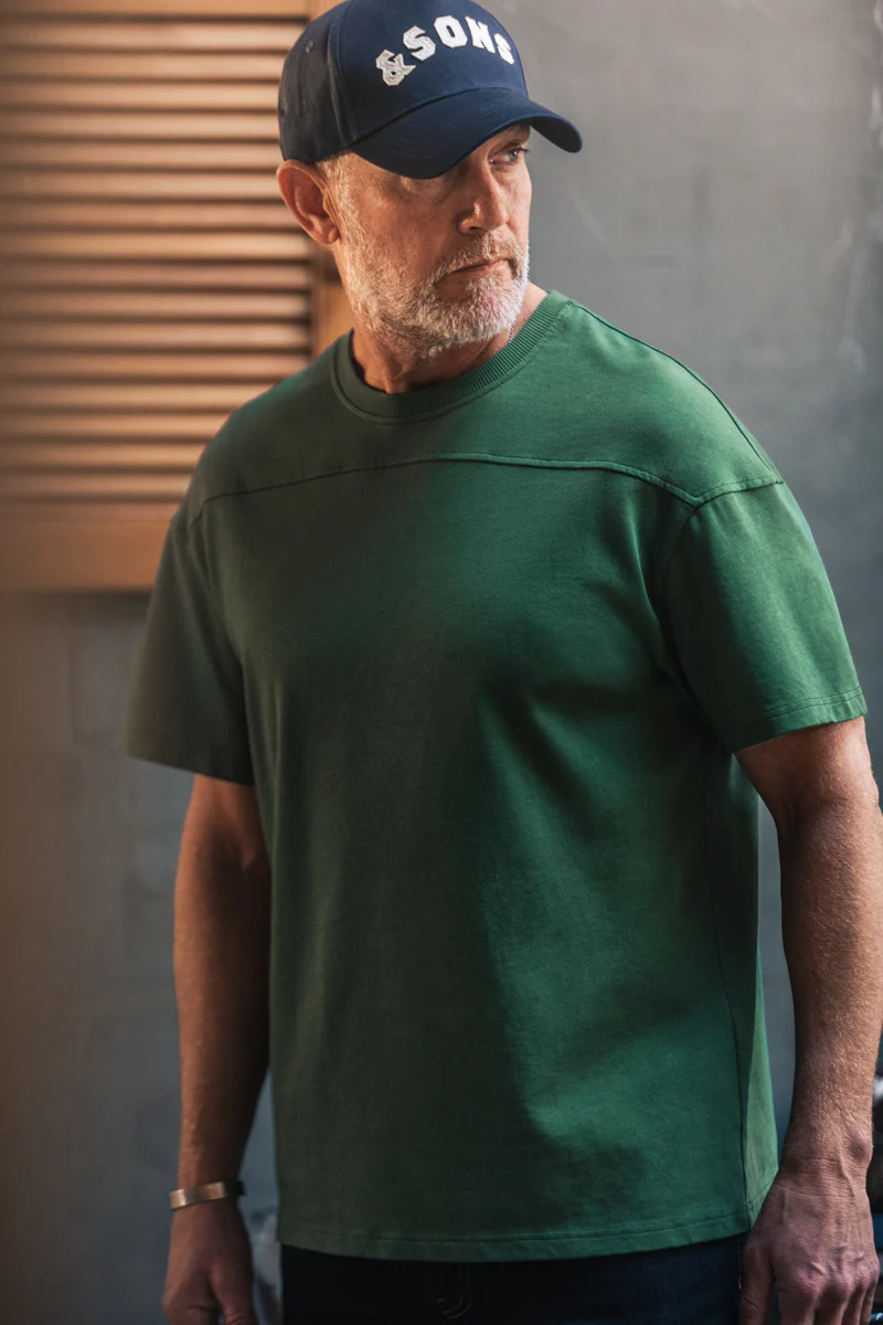 Boxer Relaxed Fit T-Shirt Vintage Green - Image 4