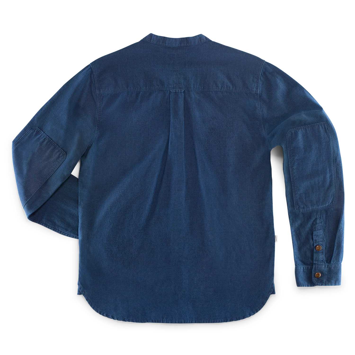 Edward Grandad Shirt Indigo - Image 14