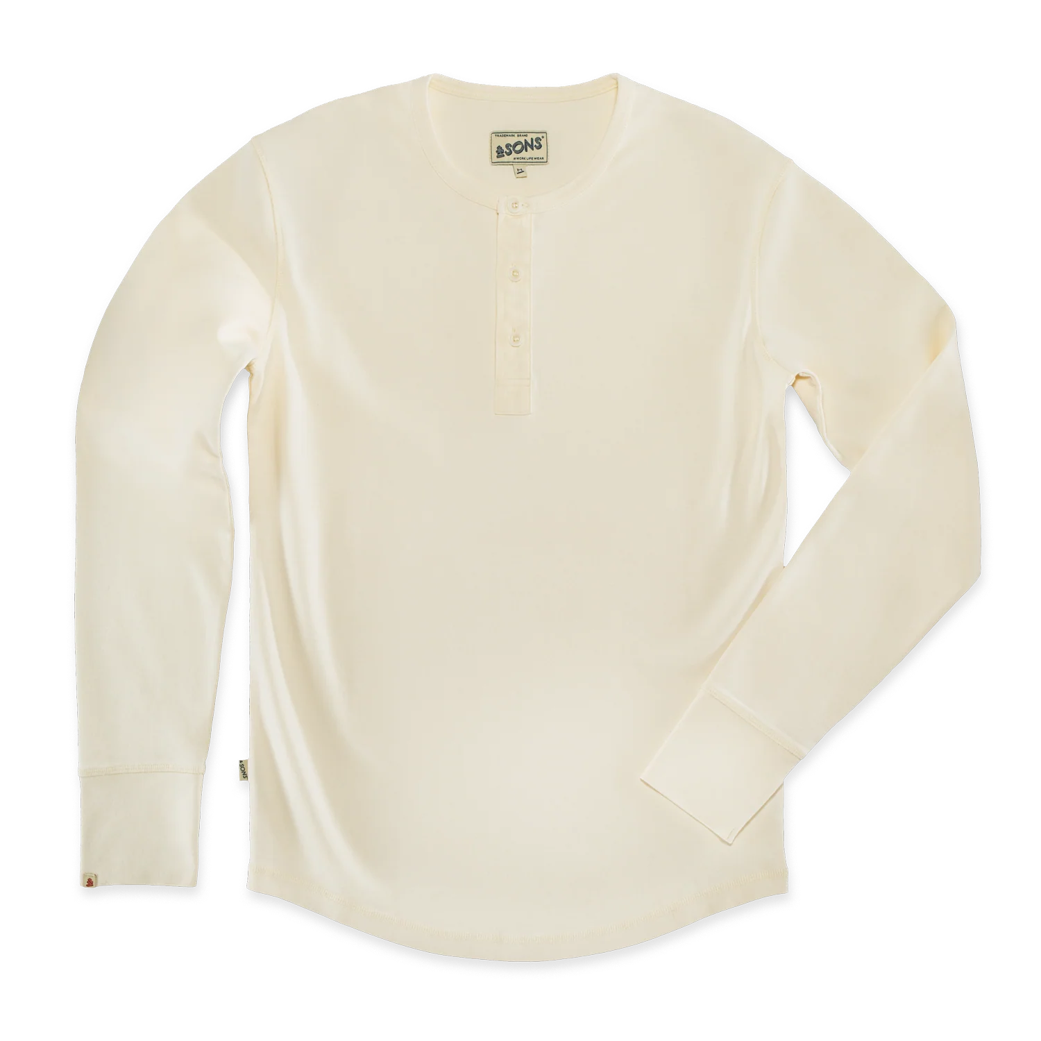 Elder Henley Long Sleeve 2 Pack - x2 Raw - Image 9