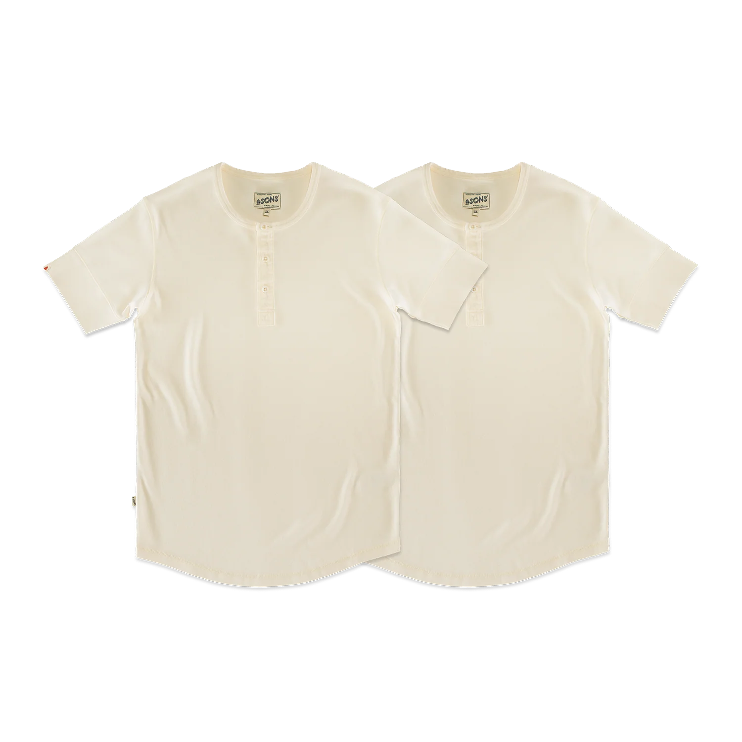 Elder Henley Short Sleeve 2 Pack – x2 Raw - Image 5