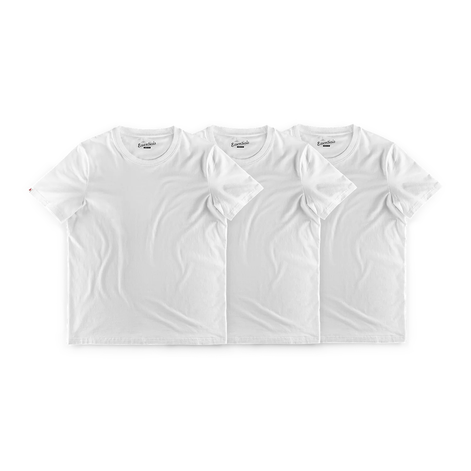 Essentials T-Shirt 3 Pack – x3 White - Image 5