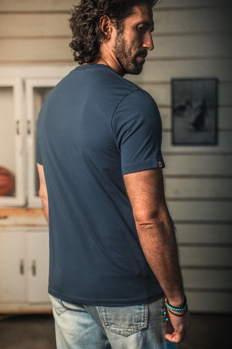 Essentials T-Shirt Navy - Image 2