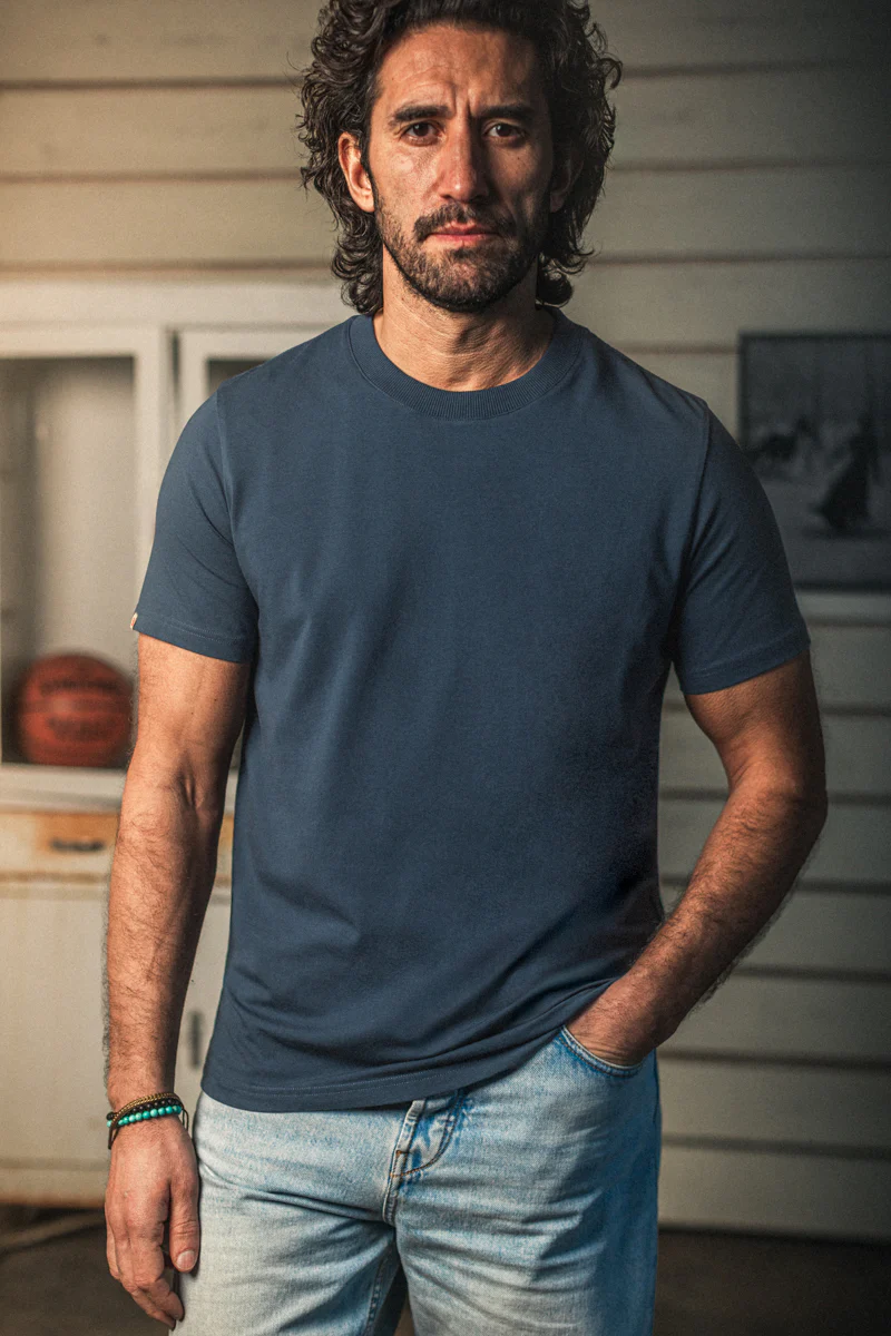 Essentials T-Shirt Navy - Image 3