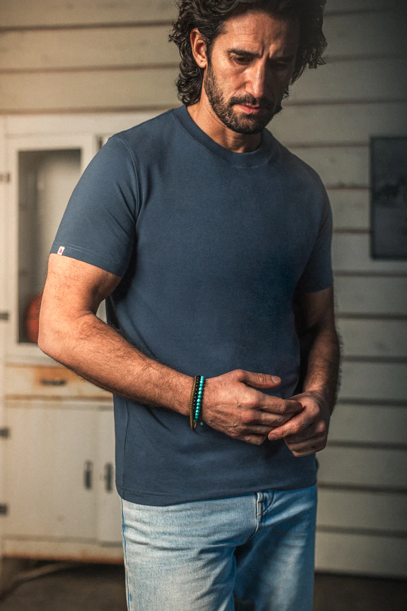 Essentials T-Shirt Navy - Image 4
