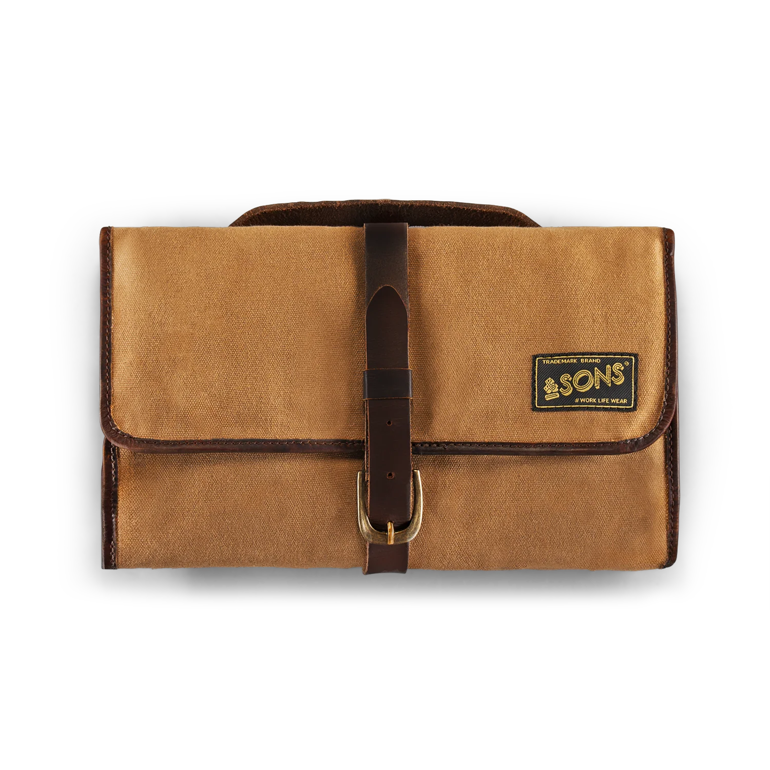 Essentials Toiletry Bag Tan - Image 7