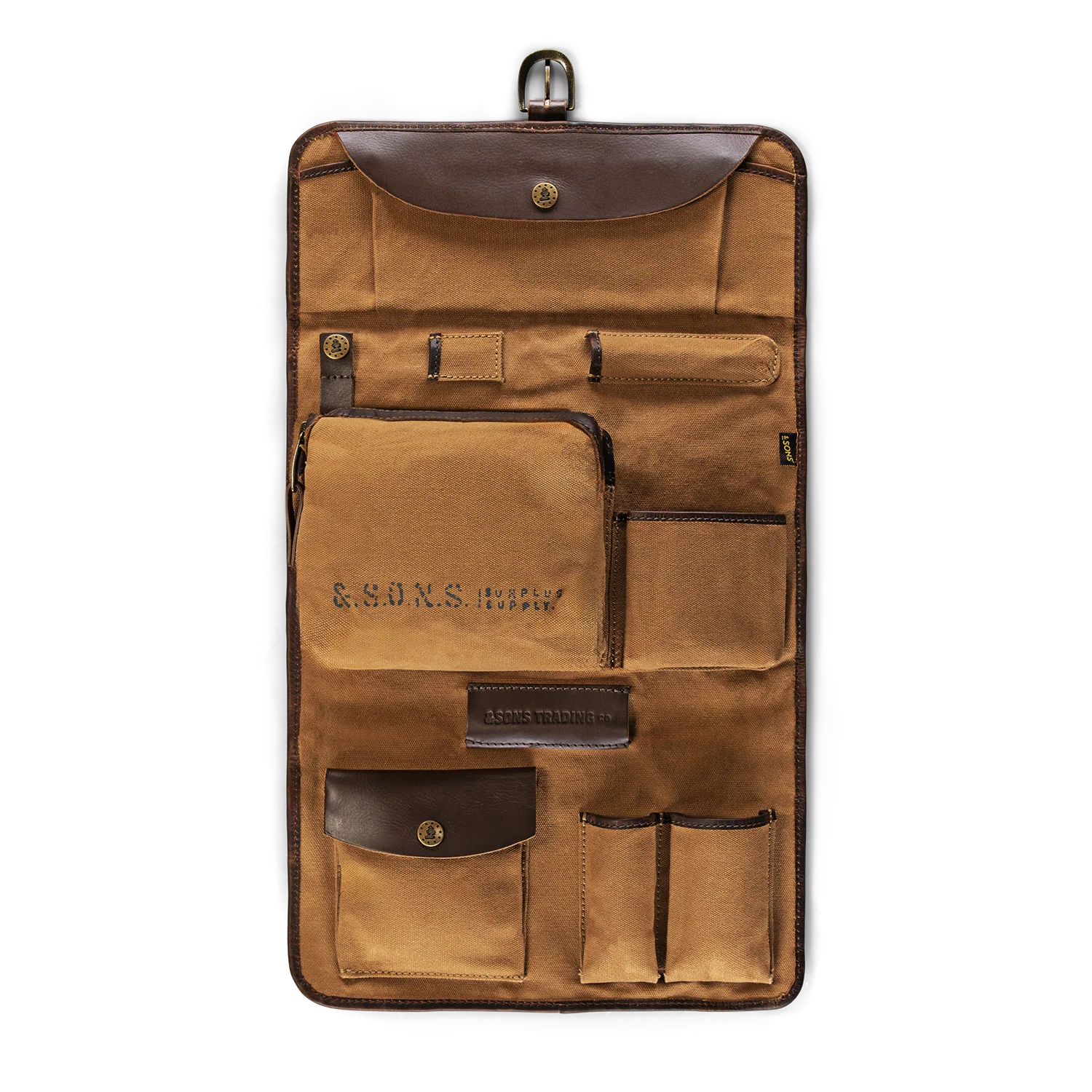Essentials Toiletry Bag Tan - Image 8