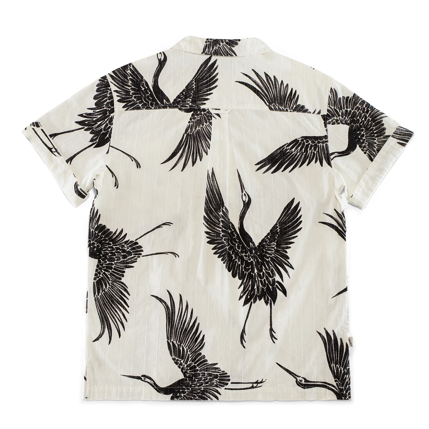 Flight Print Shirt Off White - Image 9