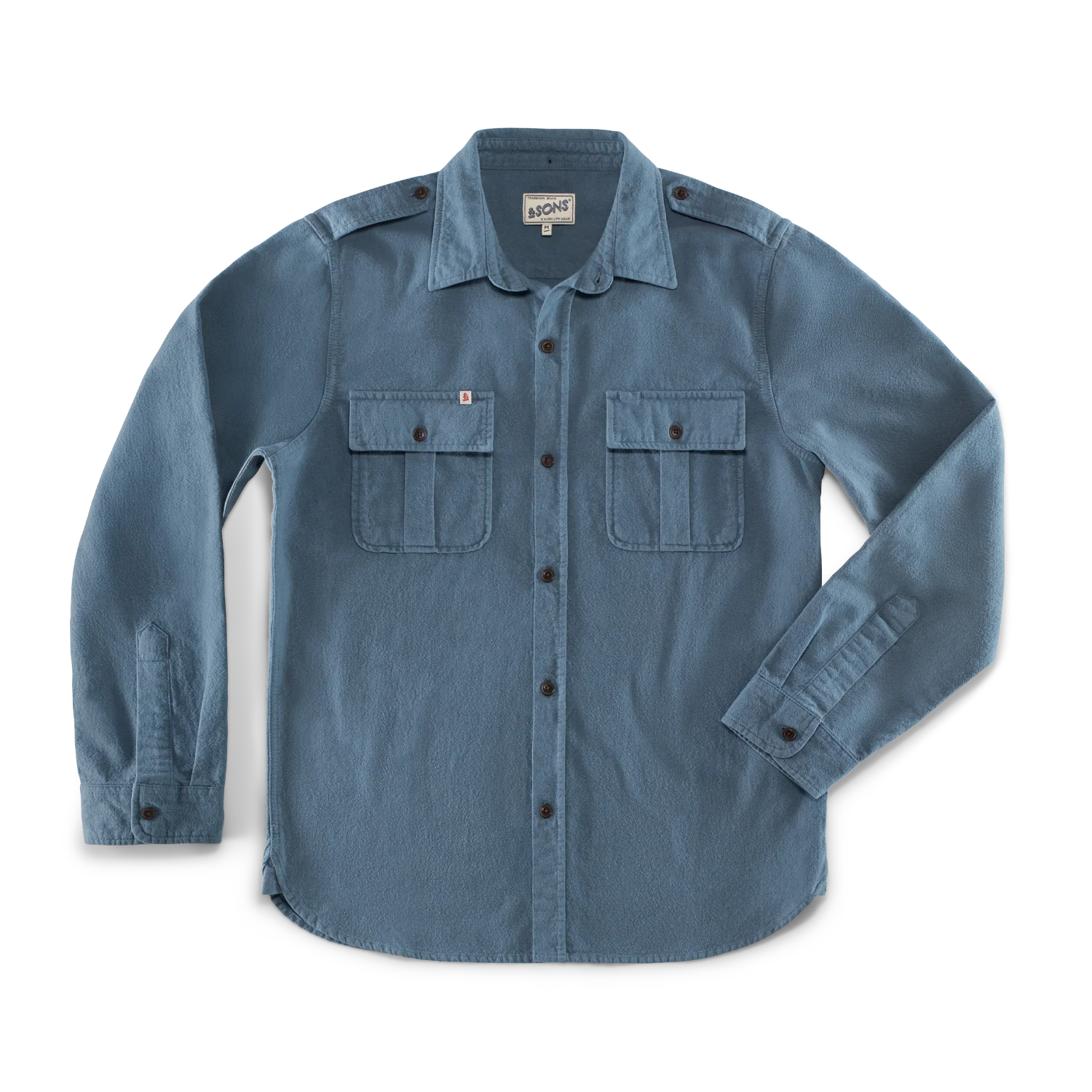 Gabriel Shirt Blue - Image 9