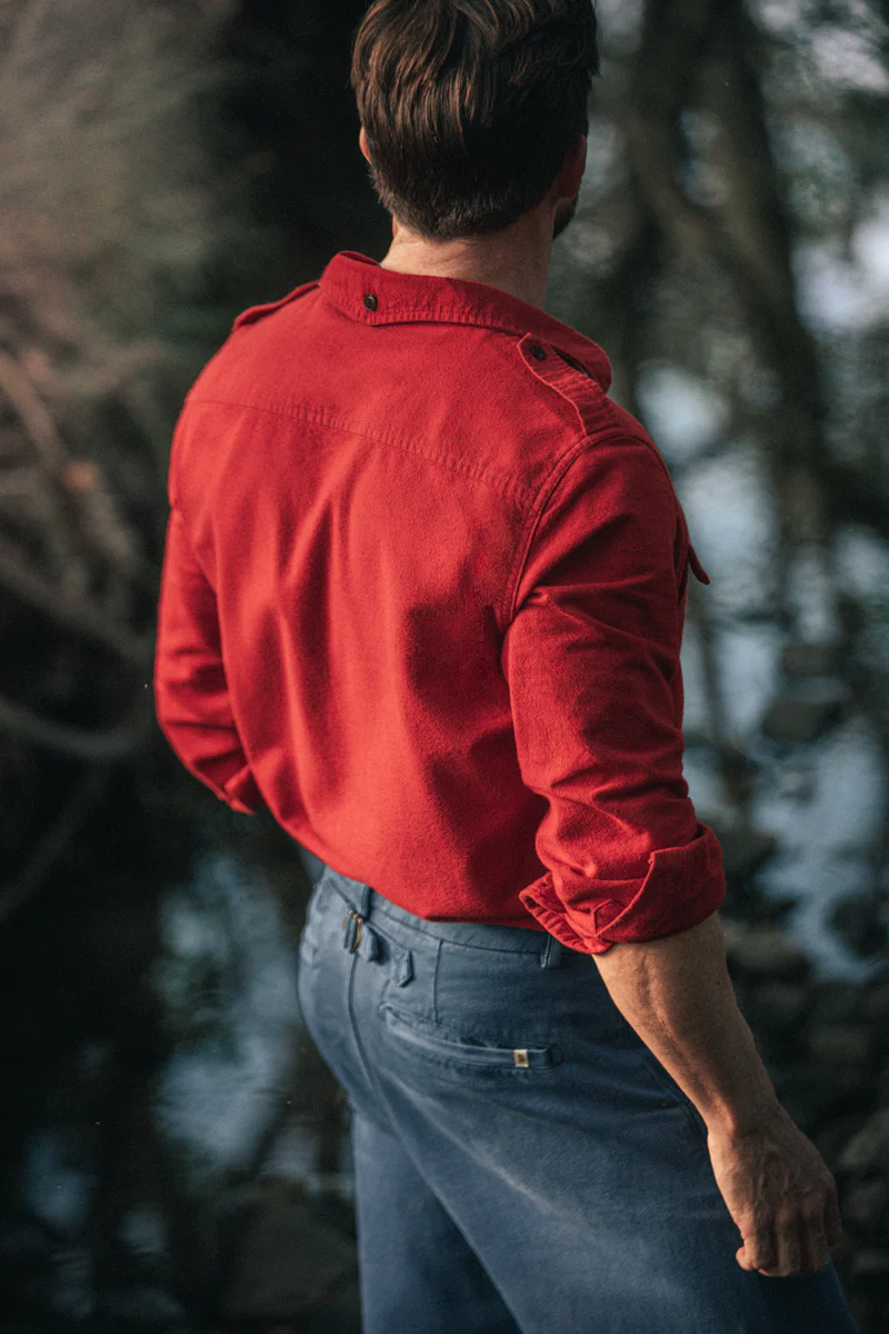 Gabriel Shirt Red - Image 3