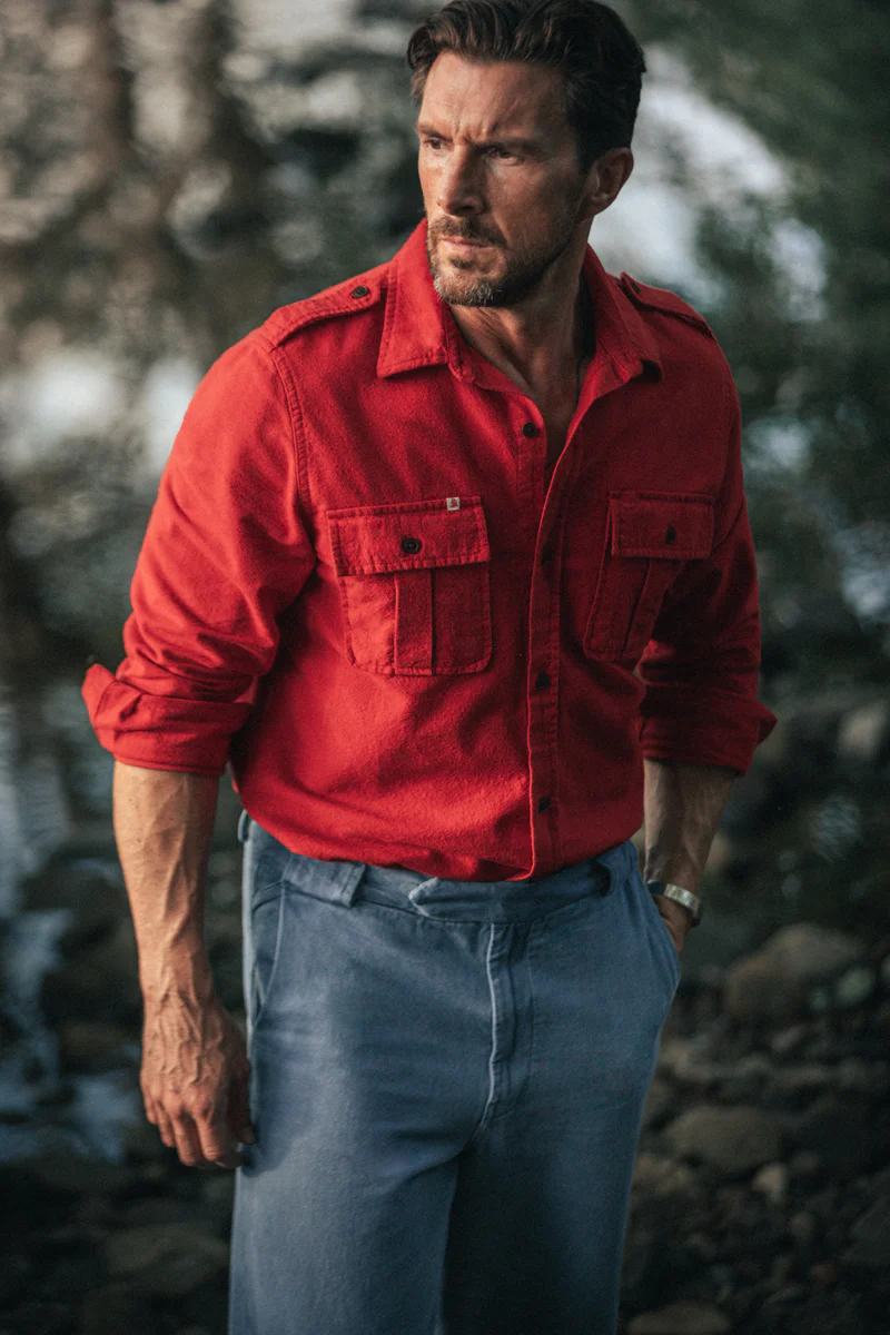 Gabriel Shirt Red - Image 4