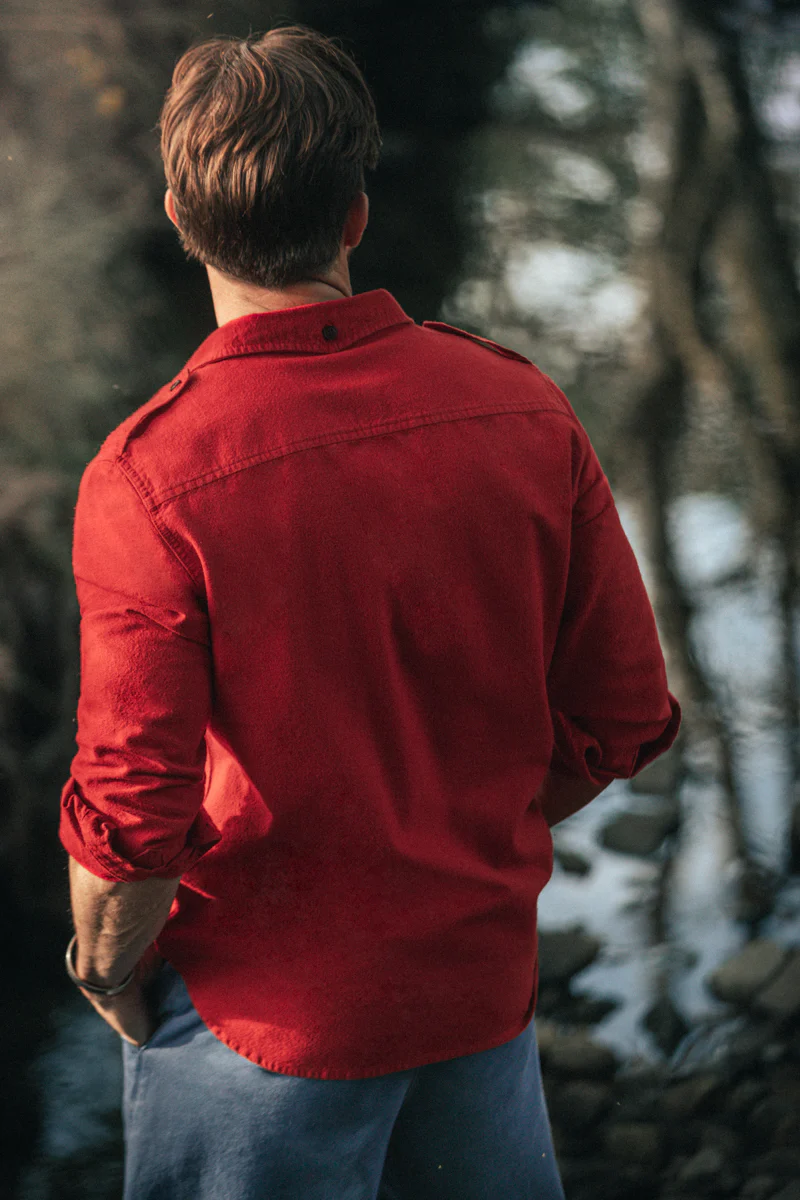 Gabriel Shirt Red - Image 5
