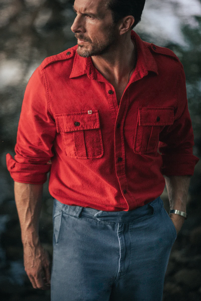 Gabriel Shirt Red - Image 9