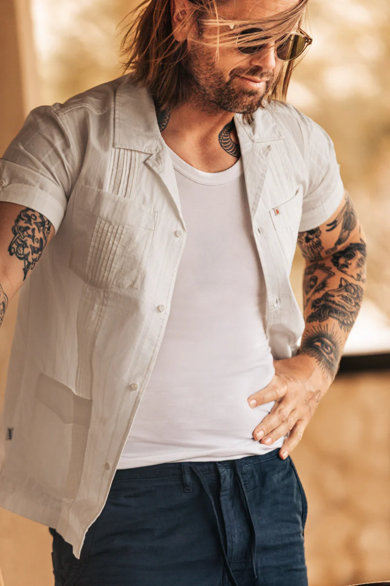 Hampton Shirt Off White - Image 5