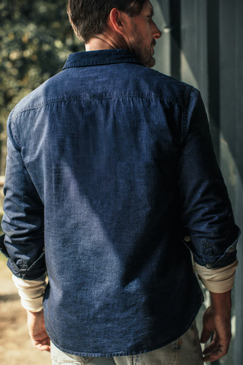Handley Shirt Indigo - Image 2