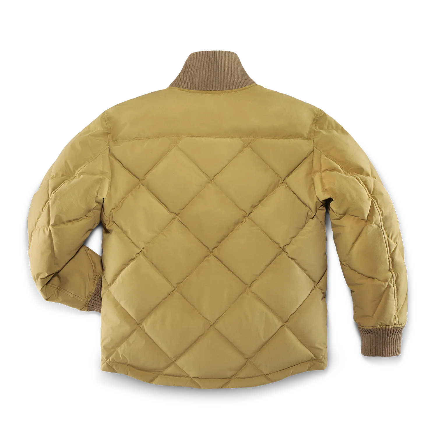 Hawker Quilted Jacket Tan - Image 9