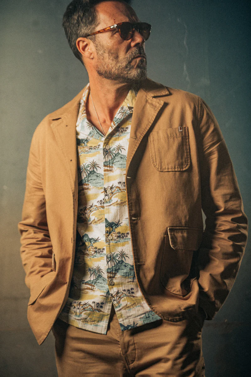 Hemingway Suit Jacket Tan - Image 7