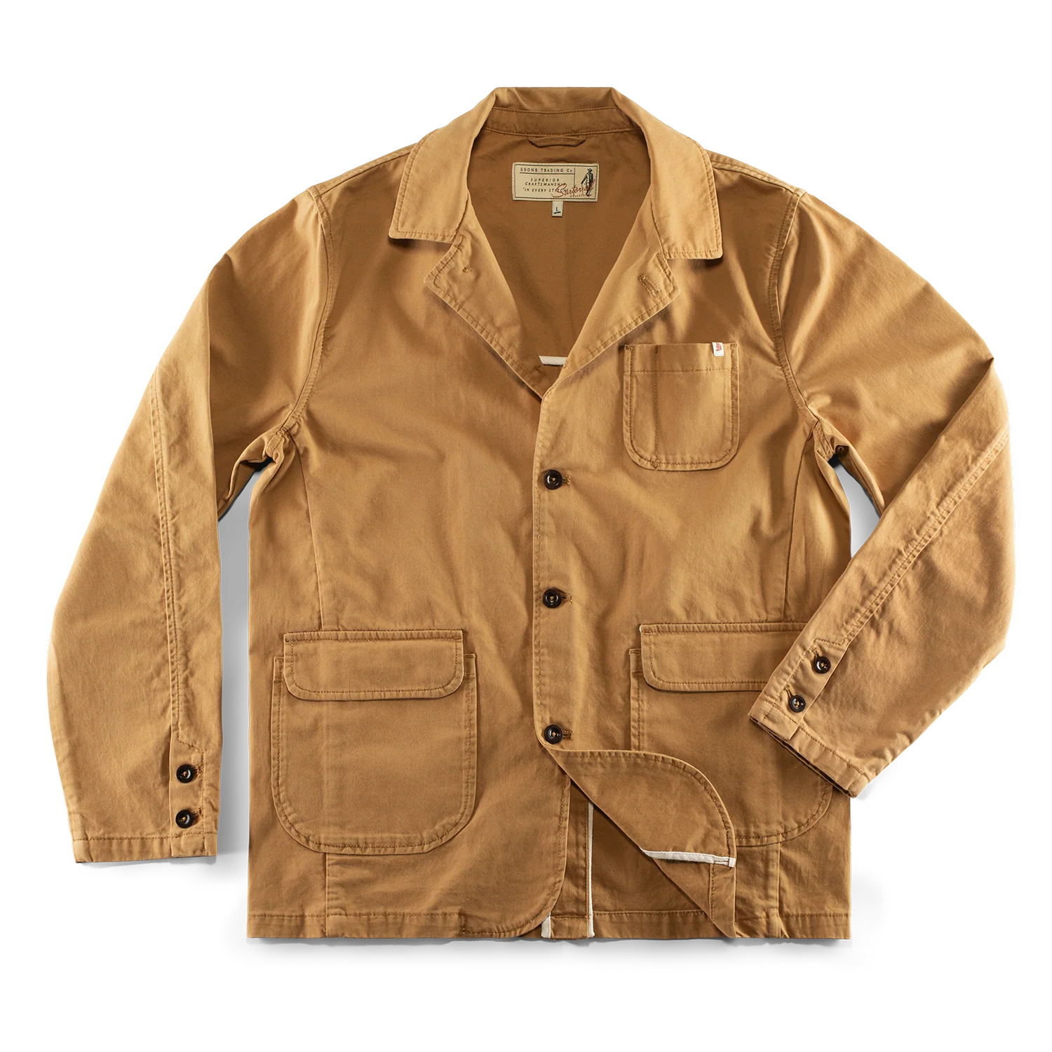 Hemingway Suit Jacket Tan - Image 9