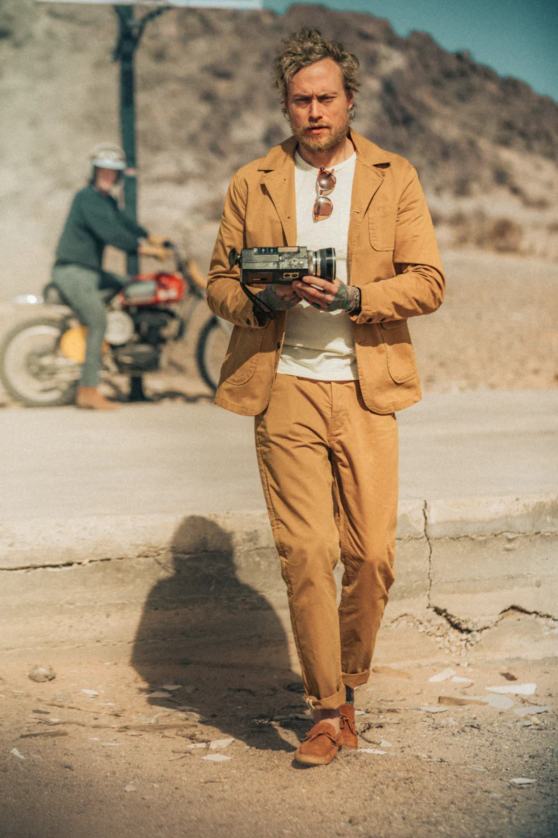 Hemingway Suit Trousers Tan - Image 5
