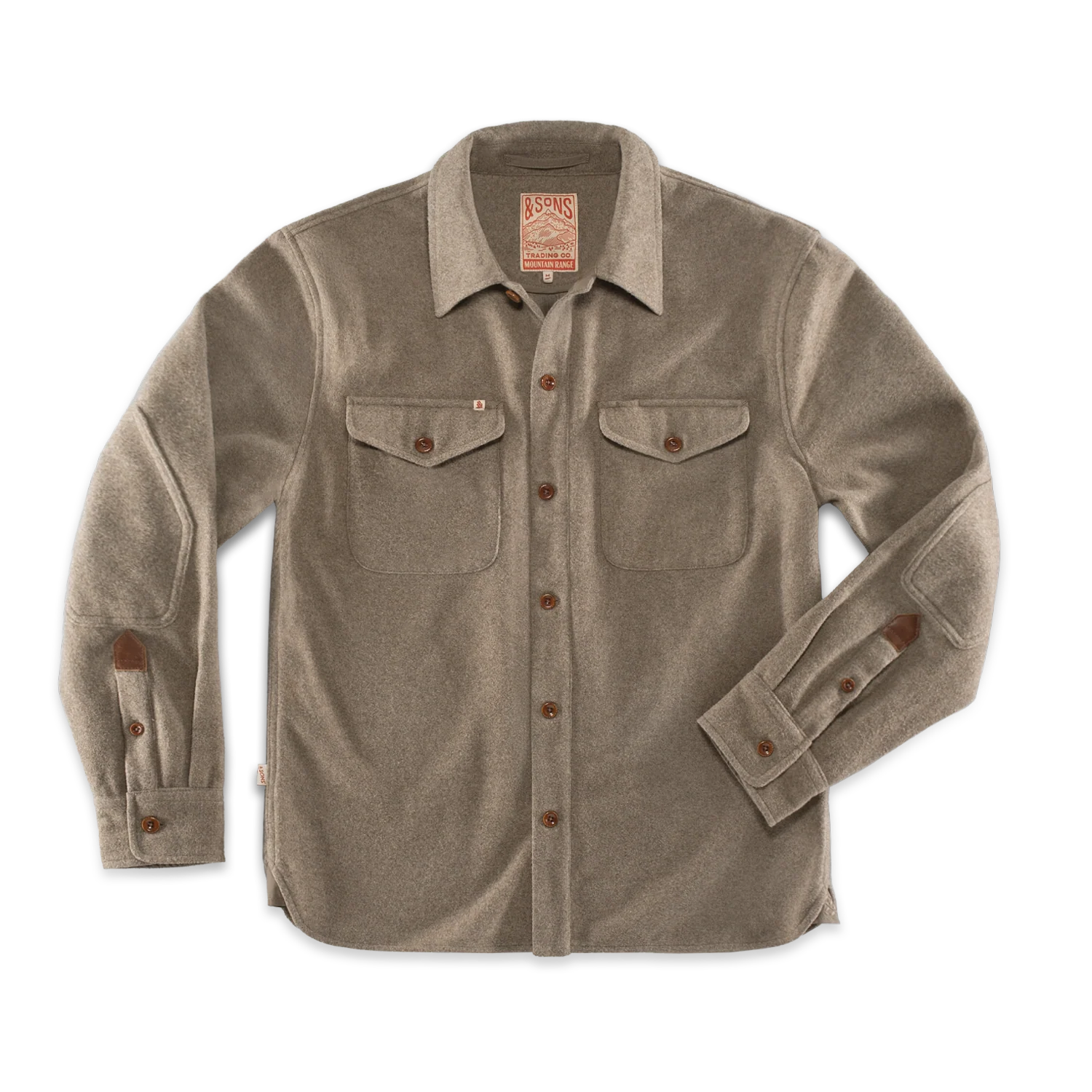 Home Overshirt Fawn - Image 7