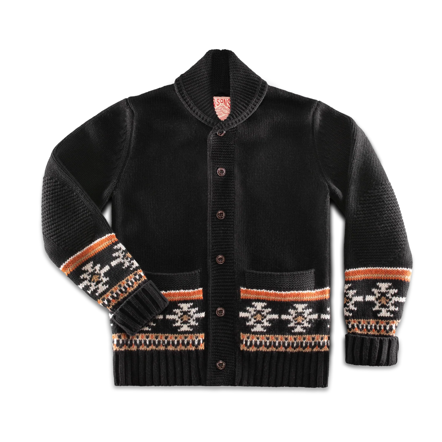 Homestead Cardigan Charcoal - Image 7