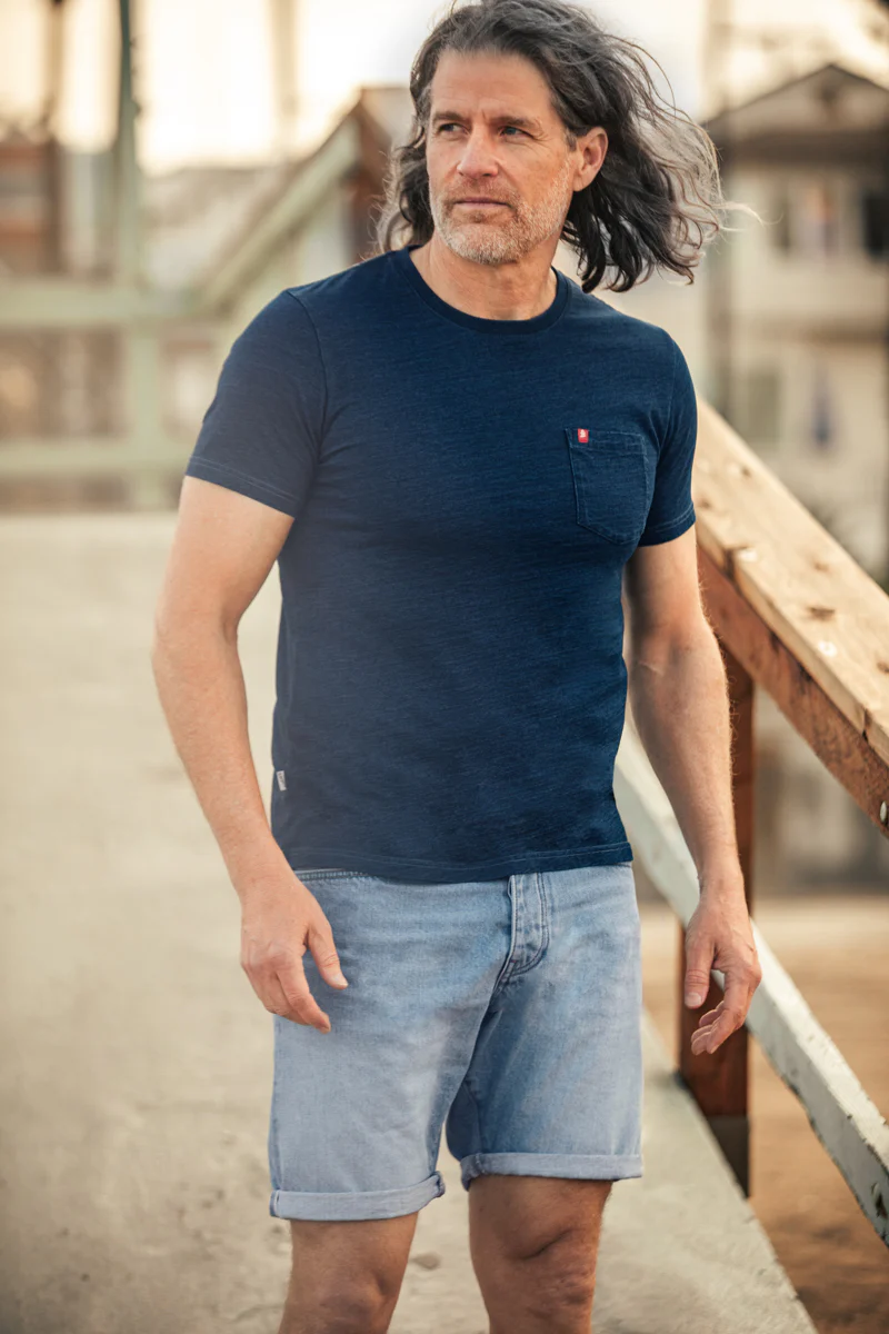 Huron Indigo T-Shirt - Image 2
