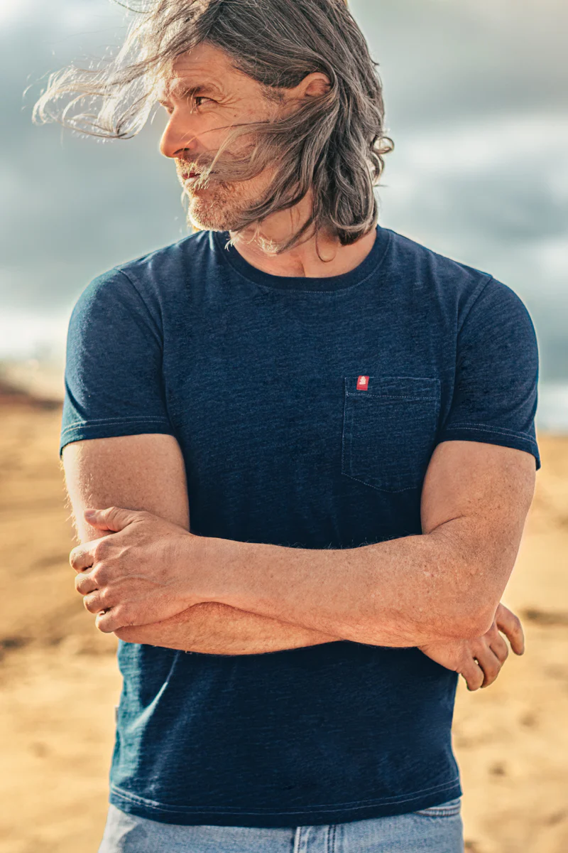 Huron Indigo T-Shirt - Image 5