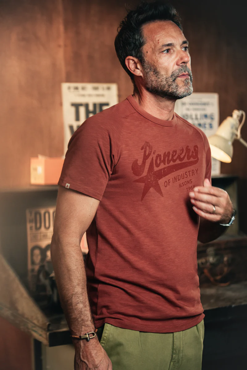 Industry Penney T-Shirt Auburn - Image 6