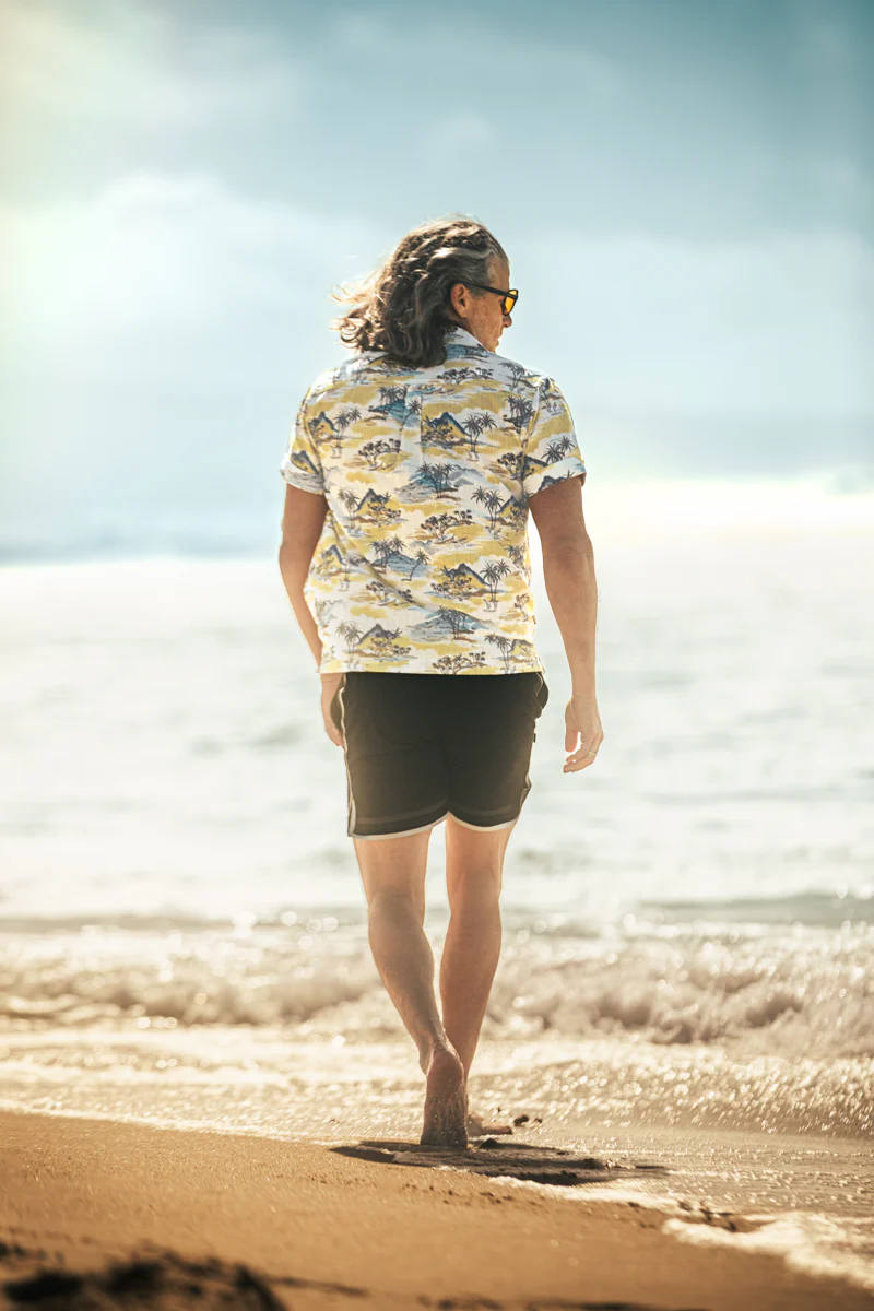 Island Aloha Shirt Off White - Image 4