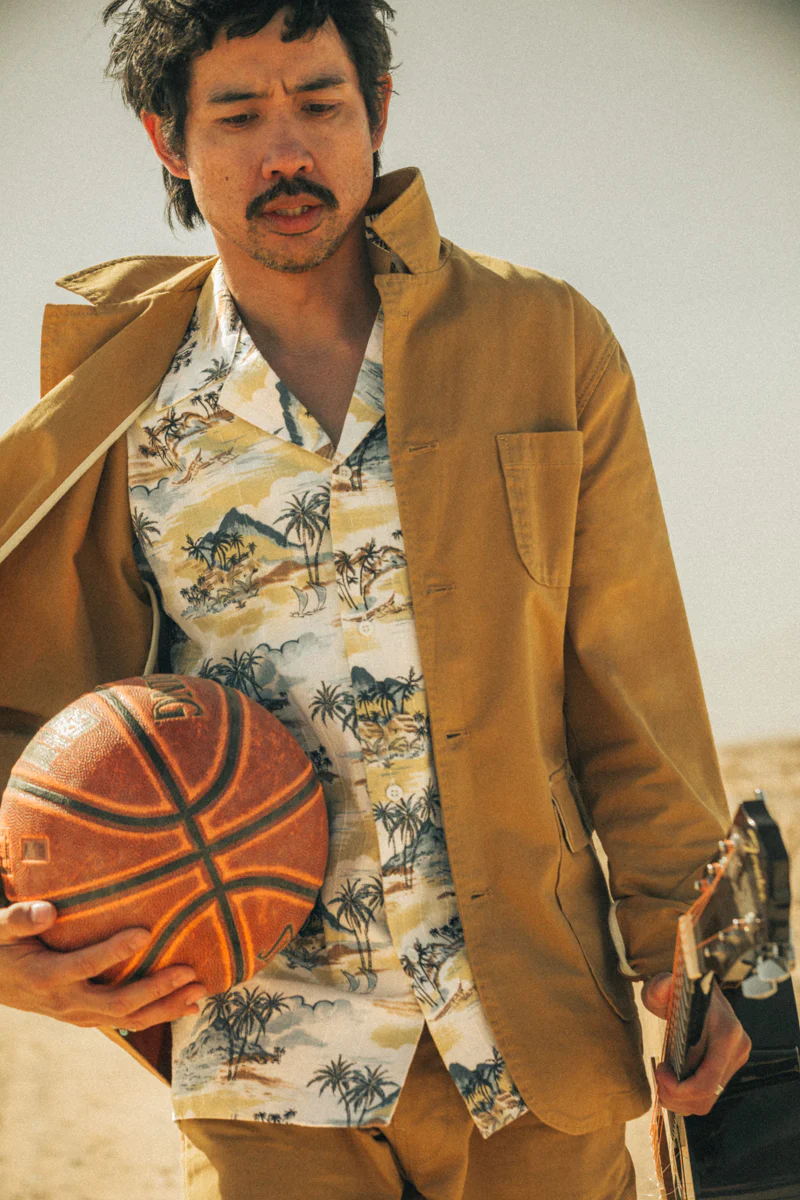 Island Aloha Shirt Off White - Image 5