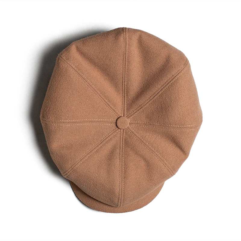 Jackson Traditional Baker Boy Hat  - Tan - Image 4