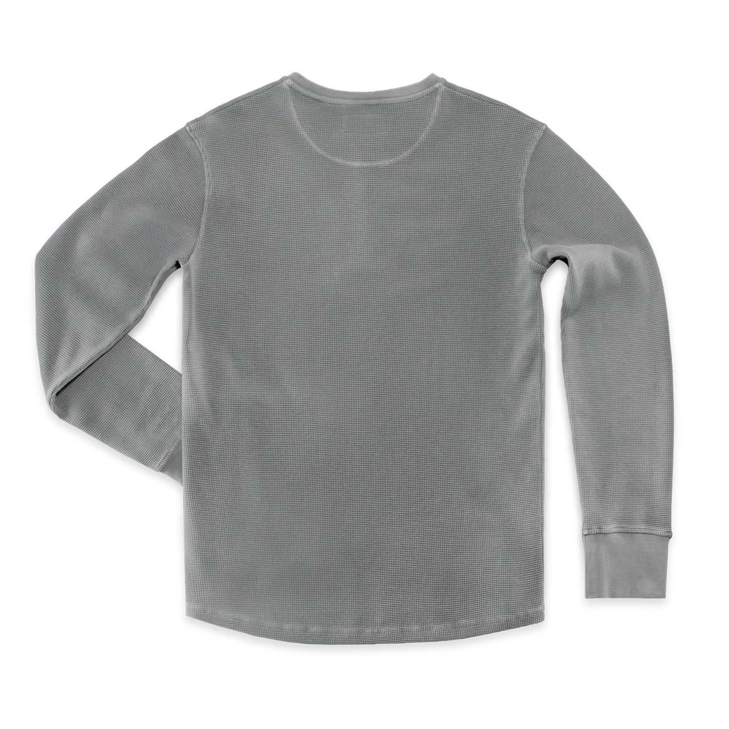 Jasper Waffle Henley Grey - Image 7