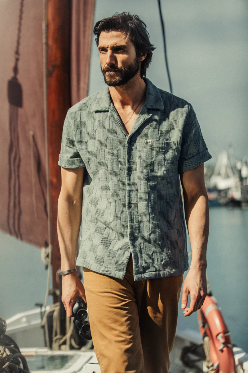 Joel Shirt Seagrass - Image 3