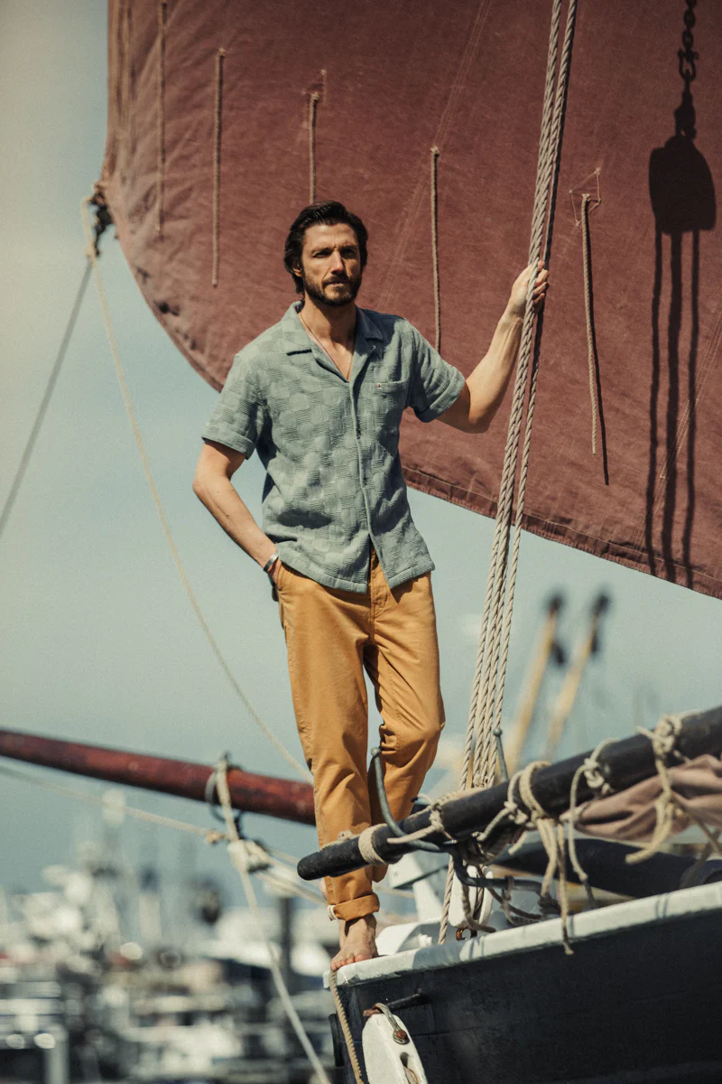 Joel Shirt Seagrass - Image 4